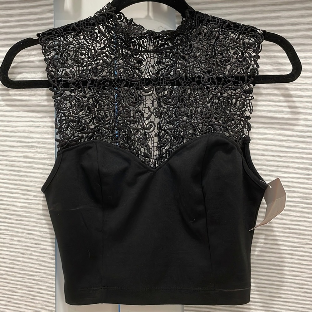 BRAND NEW LACE UP CROP TOP FROM URBAN OUTFITTERS! With tags! All intact!
